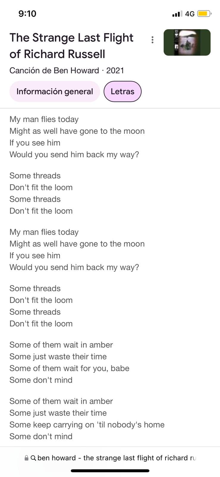 The Last Strange Flight of Richard Russell